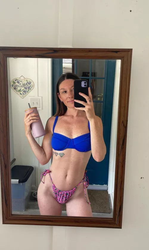 Wanna watch me tan in my backyard