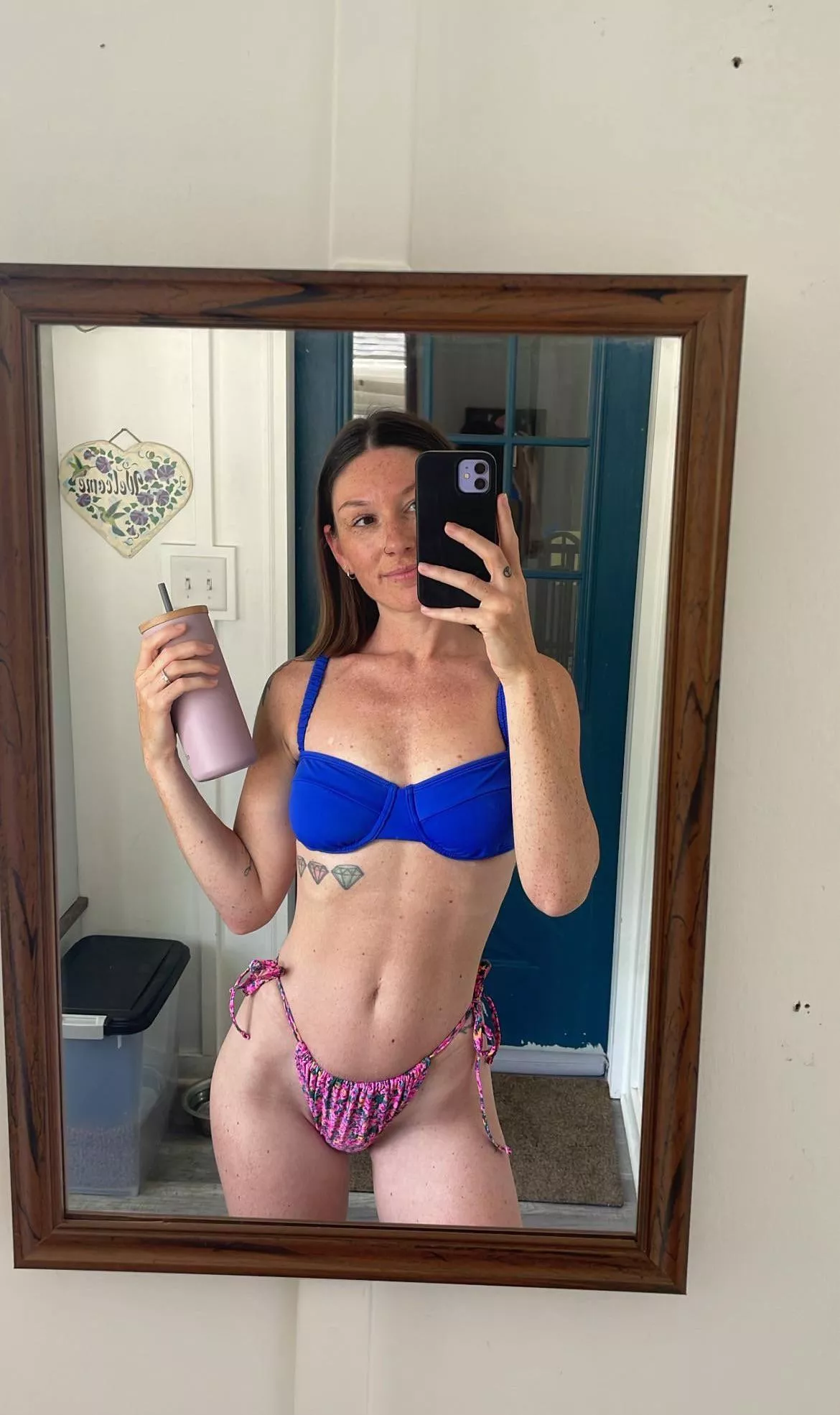 Wanna watch me tan in my backyard