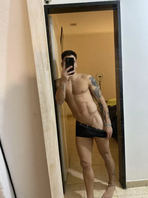 Want to rip these boxers off me?