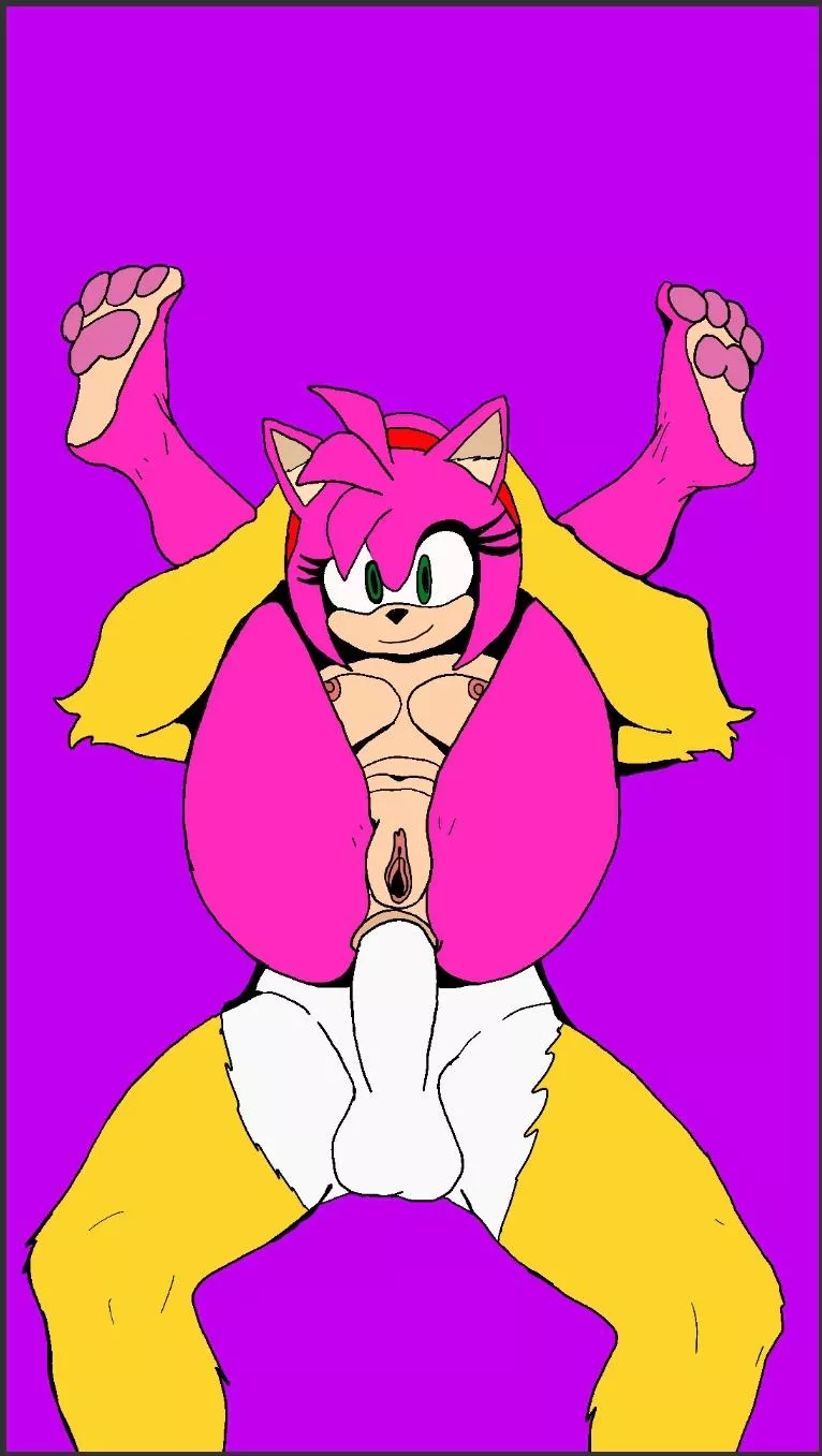 Amy having fun by (gachafox)