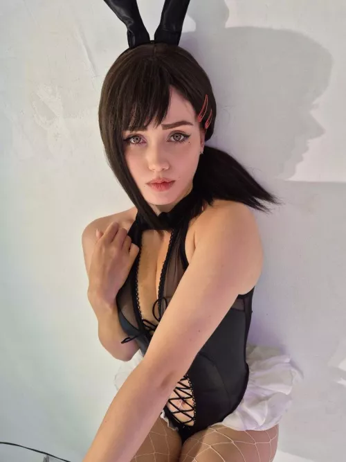 Bunny is ready to play