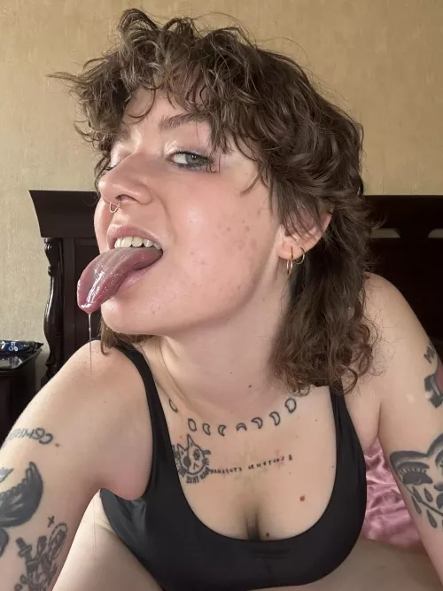 Can I fuck you with my mouth ?