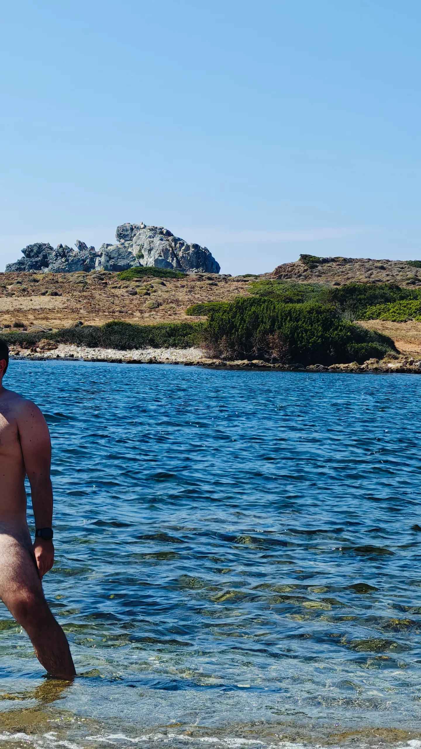 Crystal blue waters in the Mediterranean 🌊