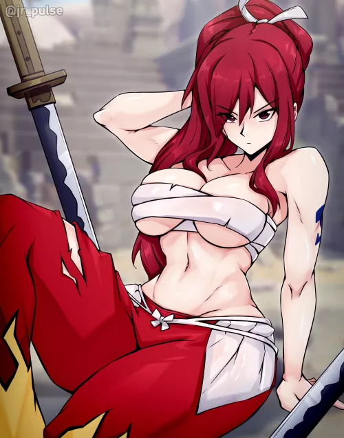 Erza Scarlet (jr_pulse) [Fairy Tail]