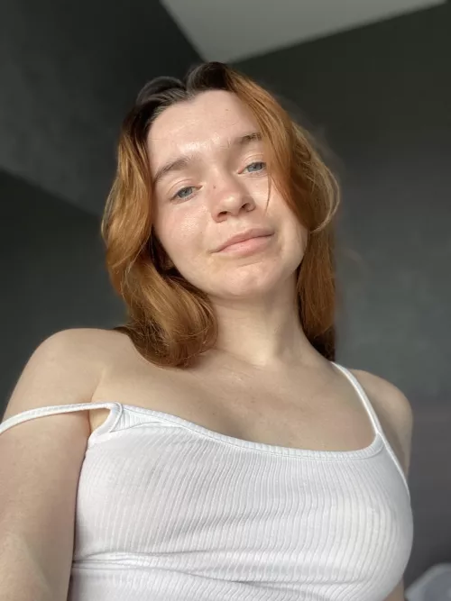 I like to wear white tops without a bra