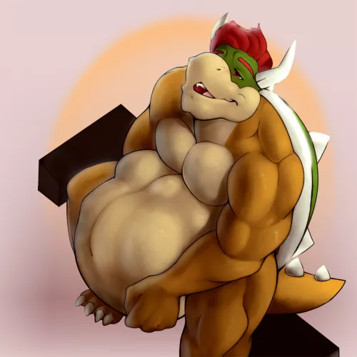 {Image} Bowser Vore Digestion (Zyyphelze)
