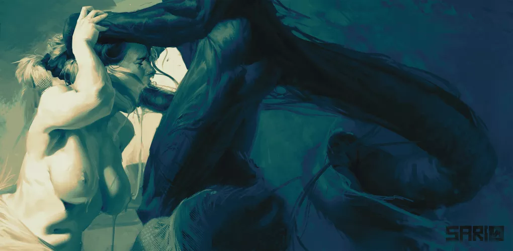 In times of draught, it is crucial for Eeliens to stay moist. Though limited in intelligence, some do find creative solutions to a deadly problem. (SarivaOrgio)