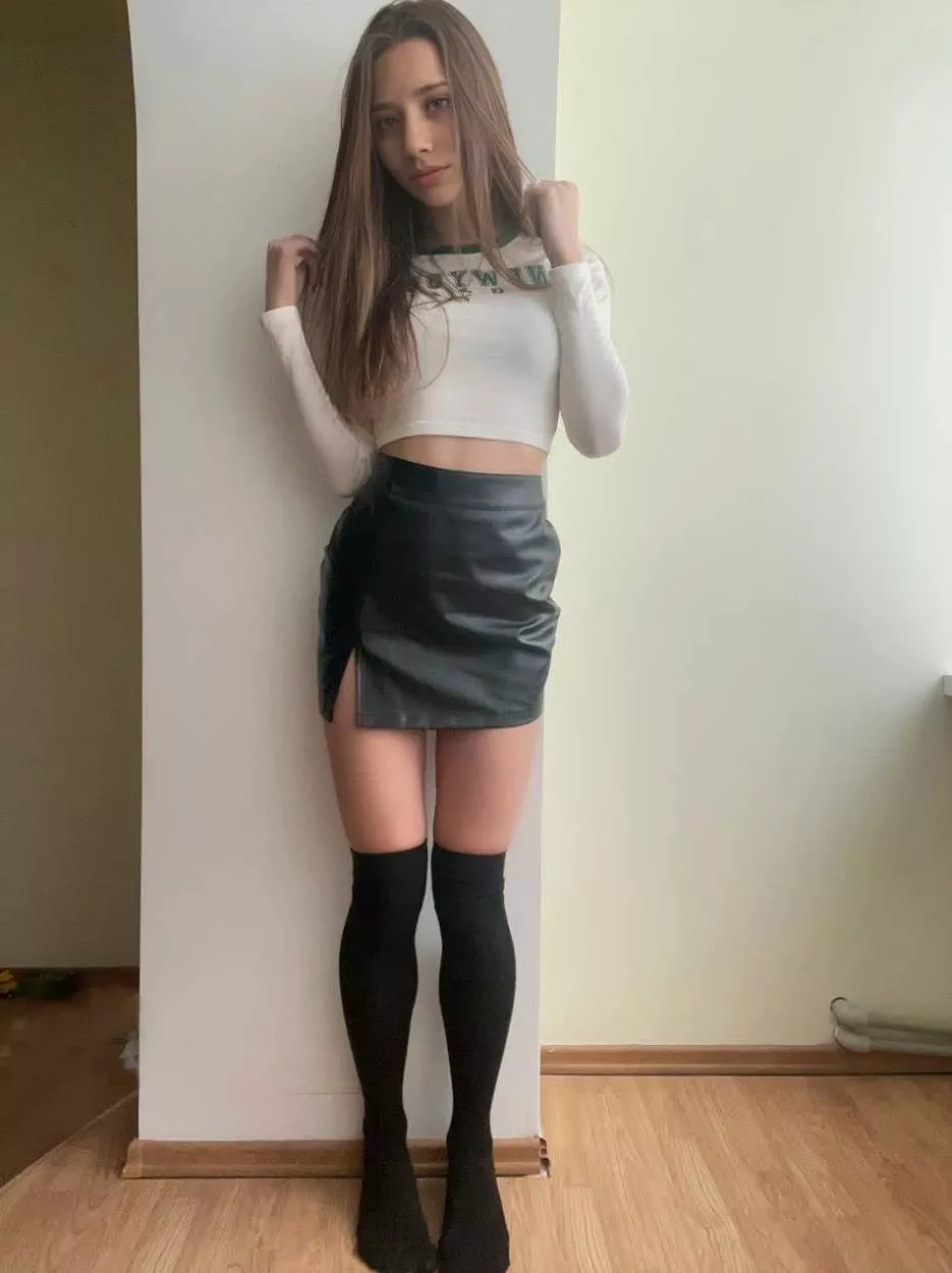 Is there anything you'd rather do than clean my skirt with your tongue