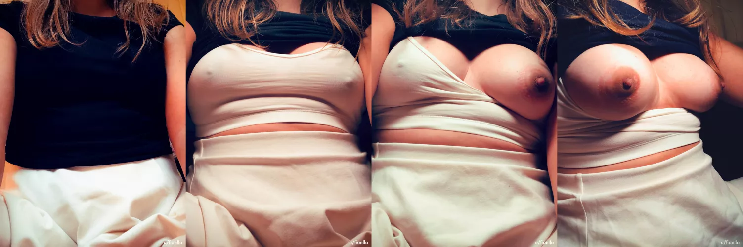 It just wouldn't be fair to hide them while they're bursting with milk