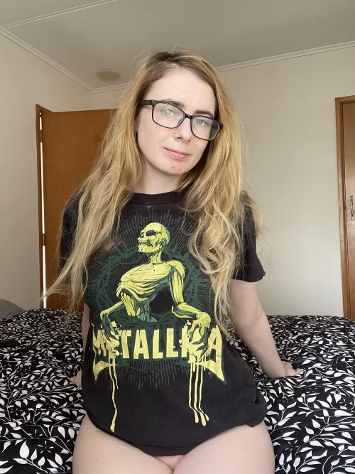 It’s no Megadeth shirt but it’ll do 