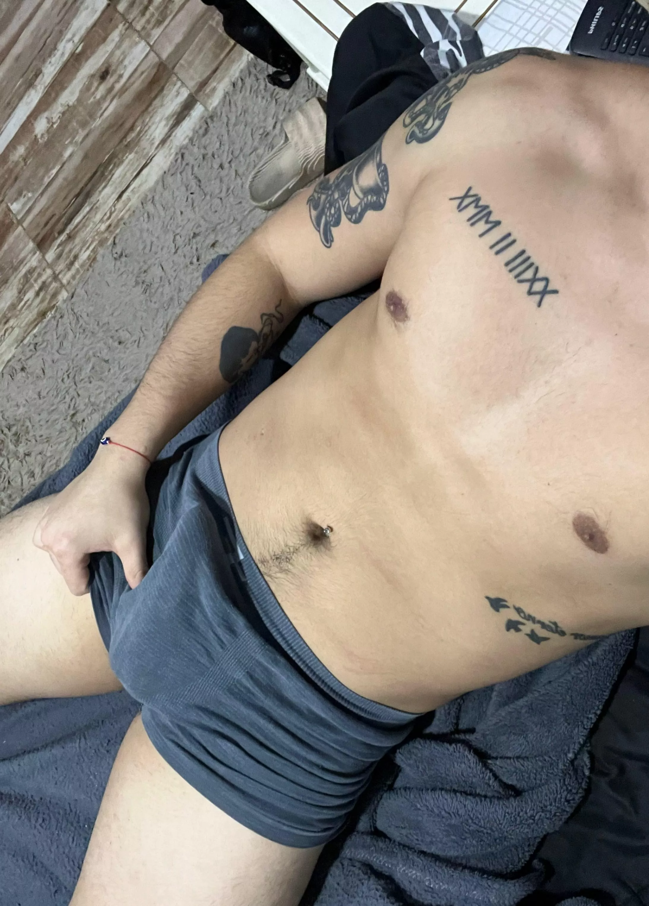 Love to play with my underwear