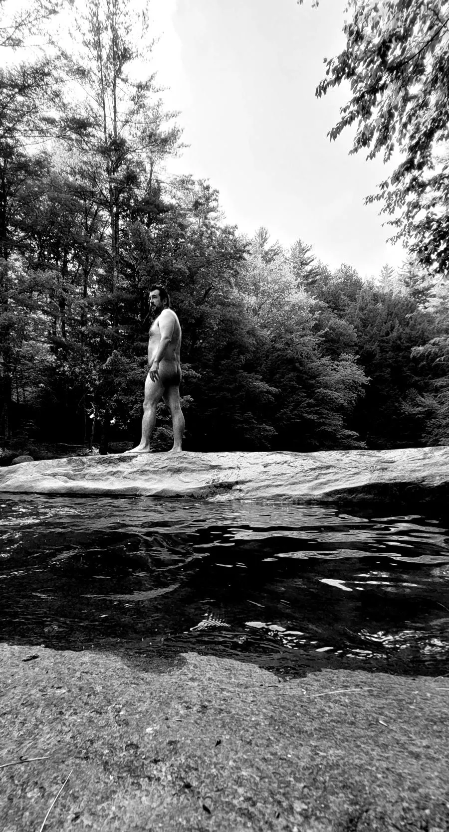 Nude in the adks