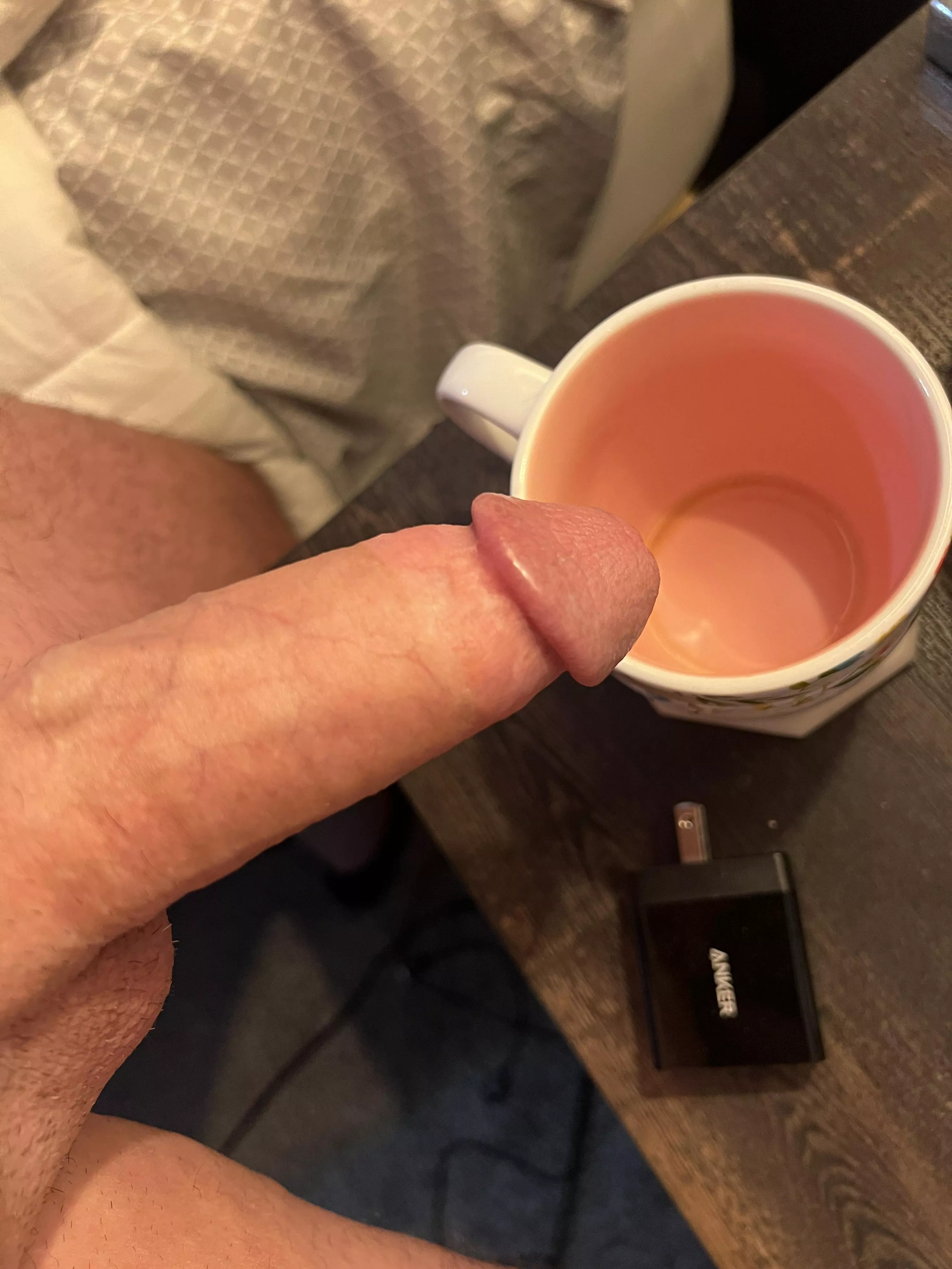 She said she wanted extra cream this morning