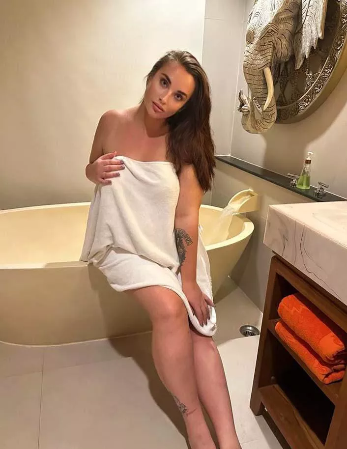 the shower will feel better if i have company