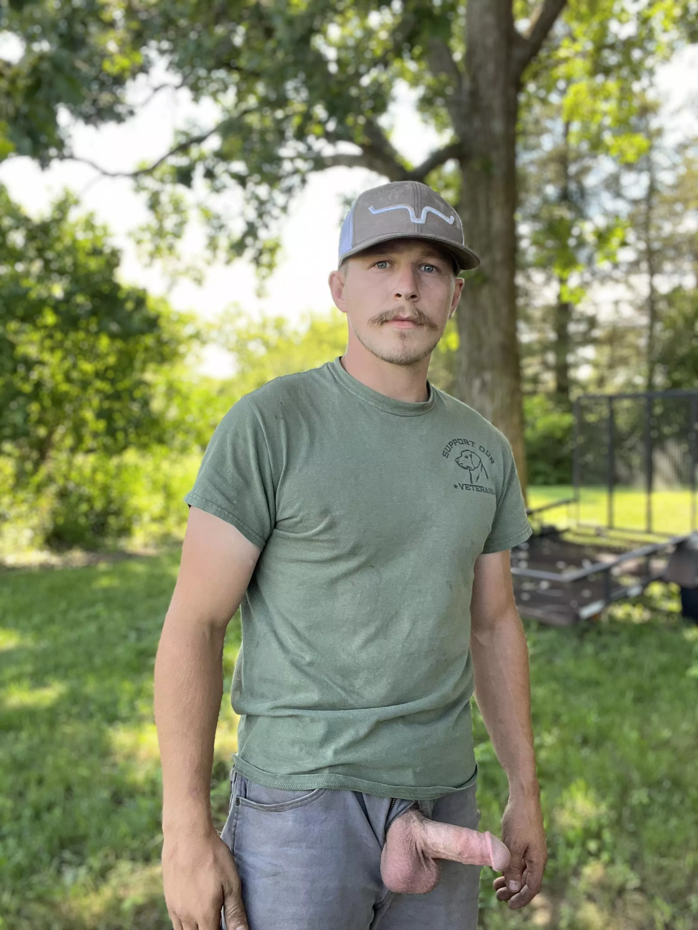 Wanna go behind the wood shed? 