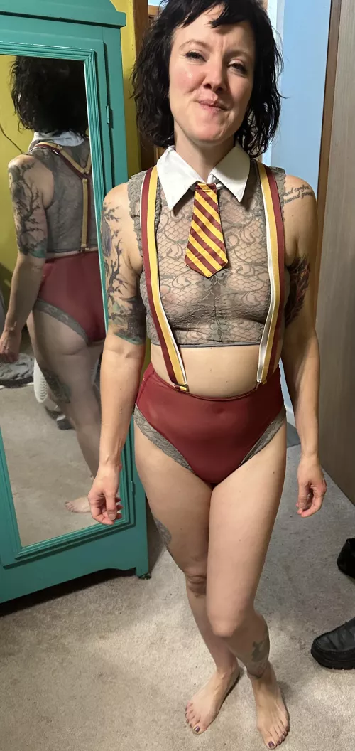 would the costume make you want to hit it more or less?