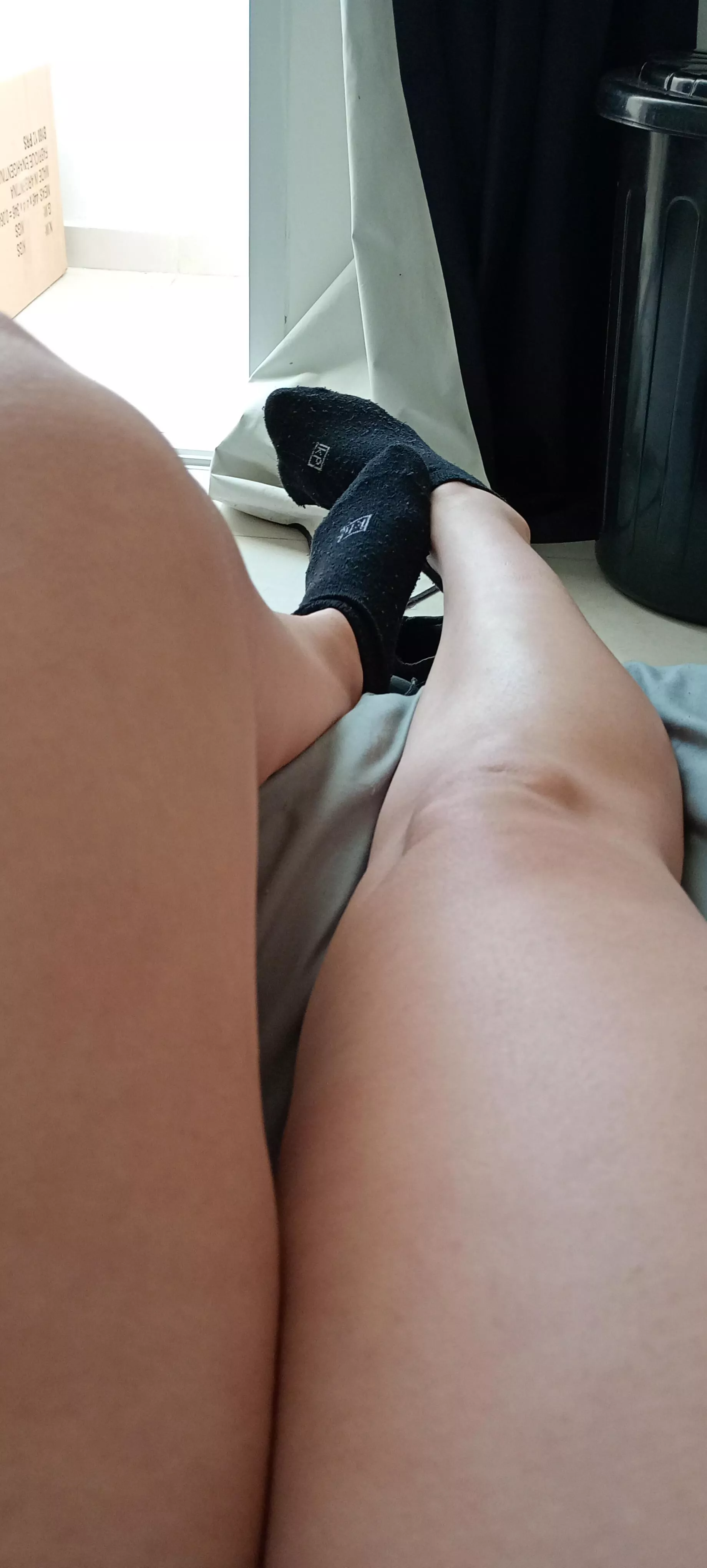 You want the socks in your mouth? You must earn them