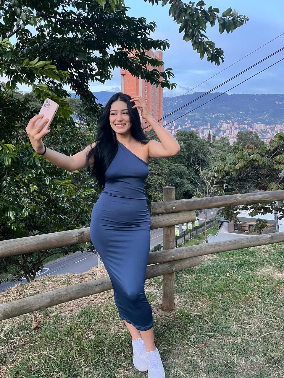 Always feel good in this dress 
