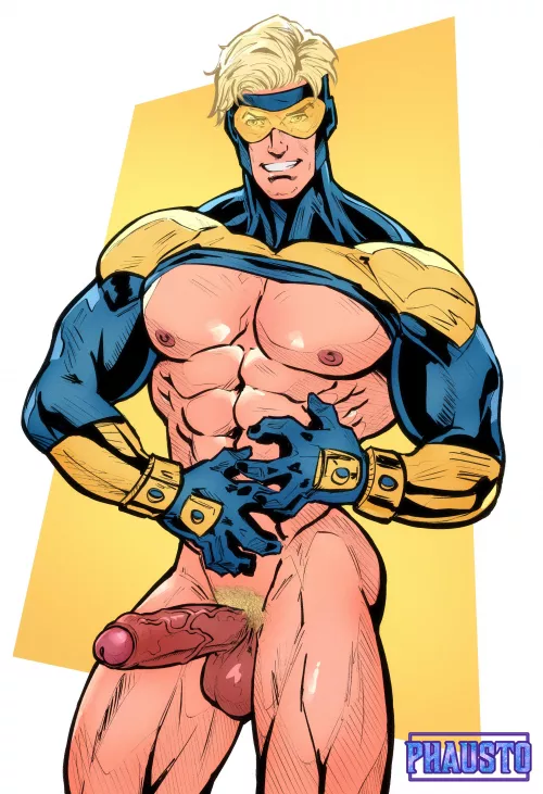 Booster Gold's dick is the gold standard (By PhaustoK) 