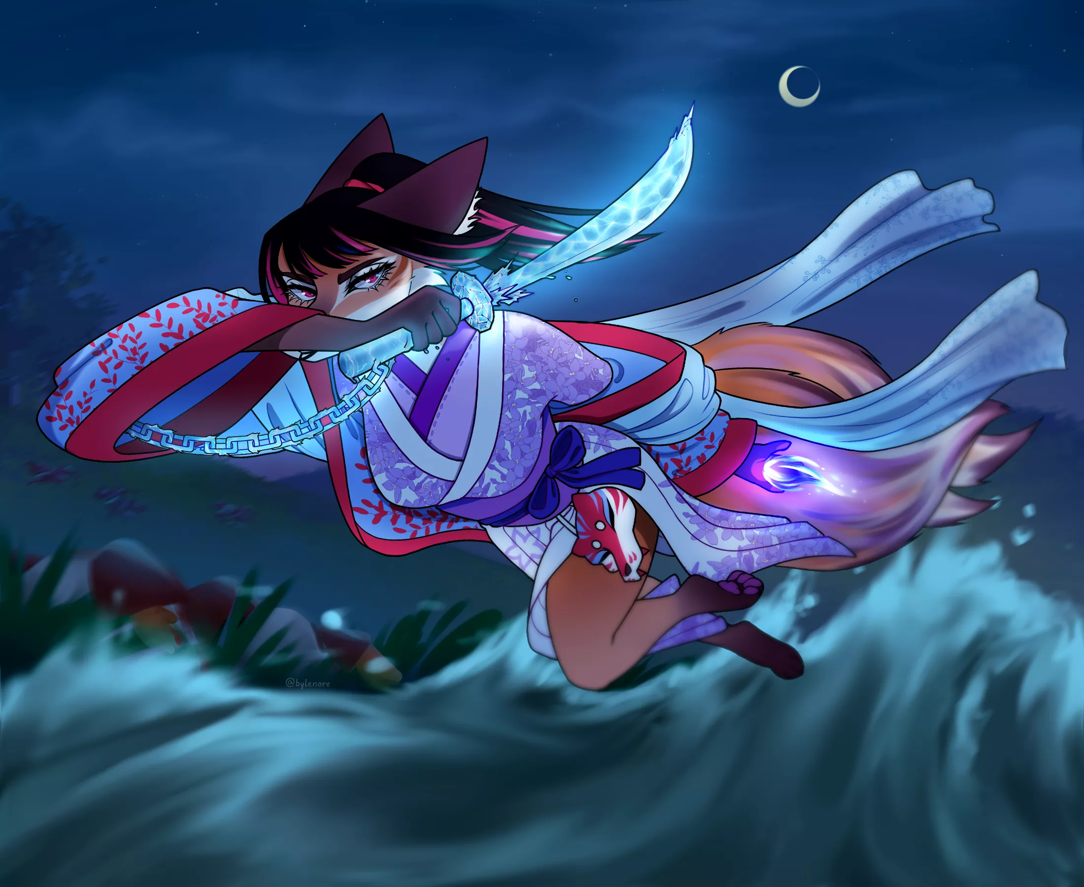 Do your characters have any powers? (art by me)