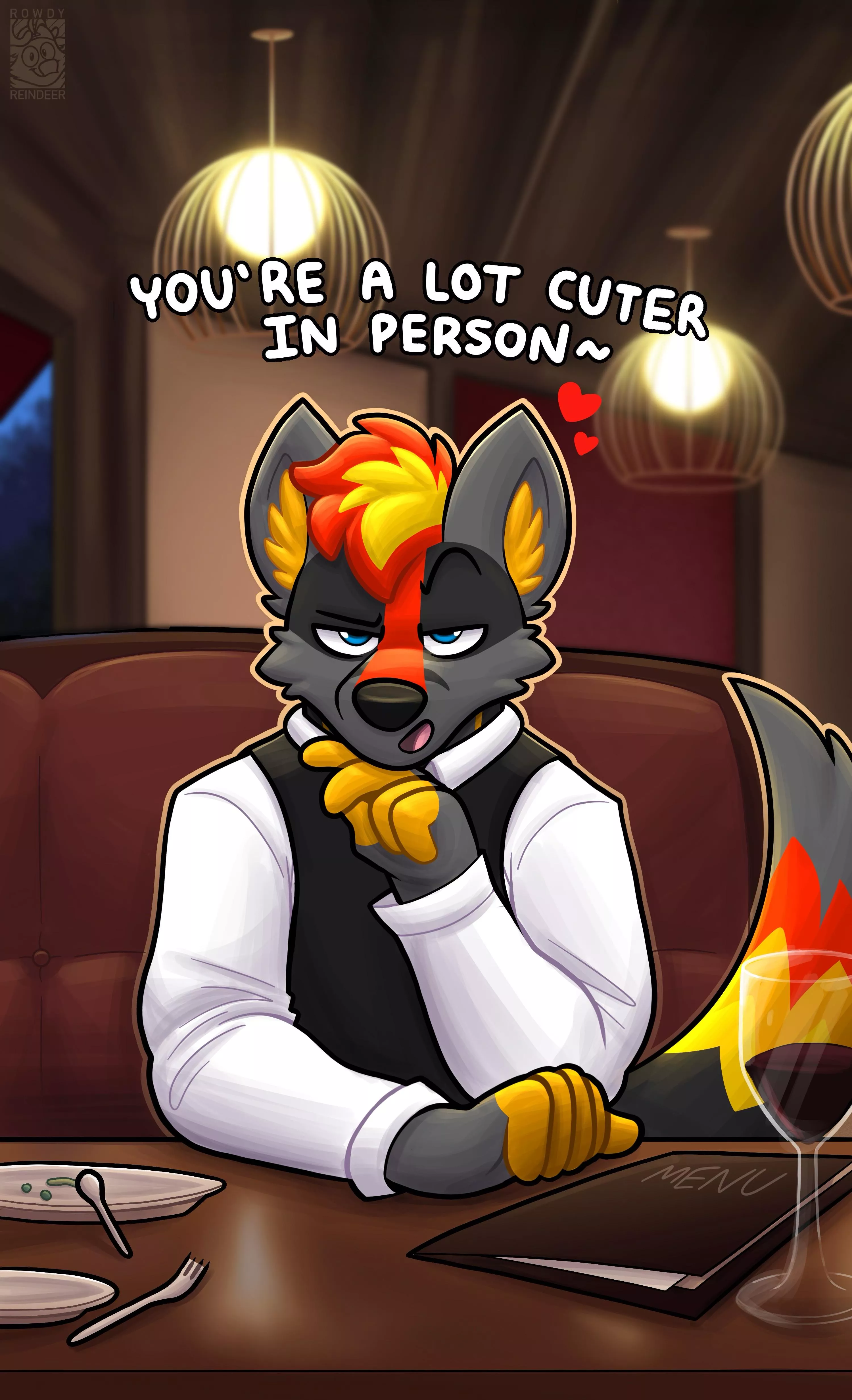 He asked you out 💕 (art by me)