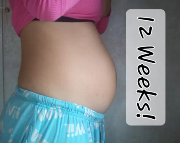 How's it coming along? Little Pregnant Belly 