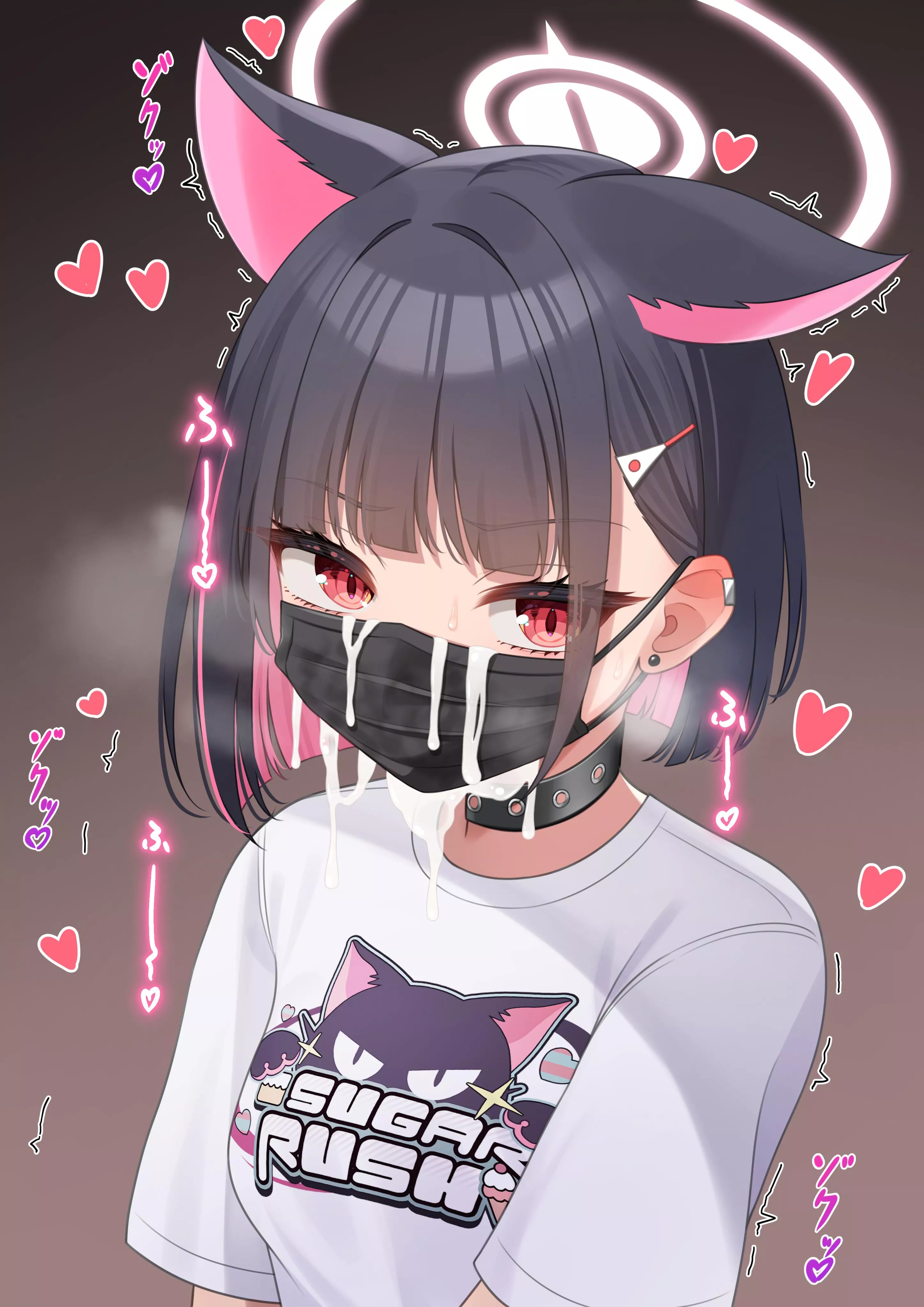 I don't care if anyone sees, you're my property and you will display the seed I gave you proudly, pet