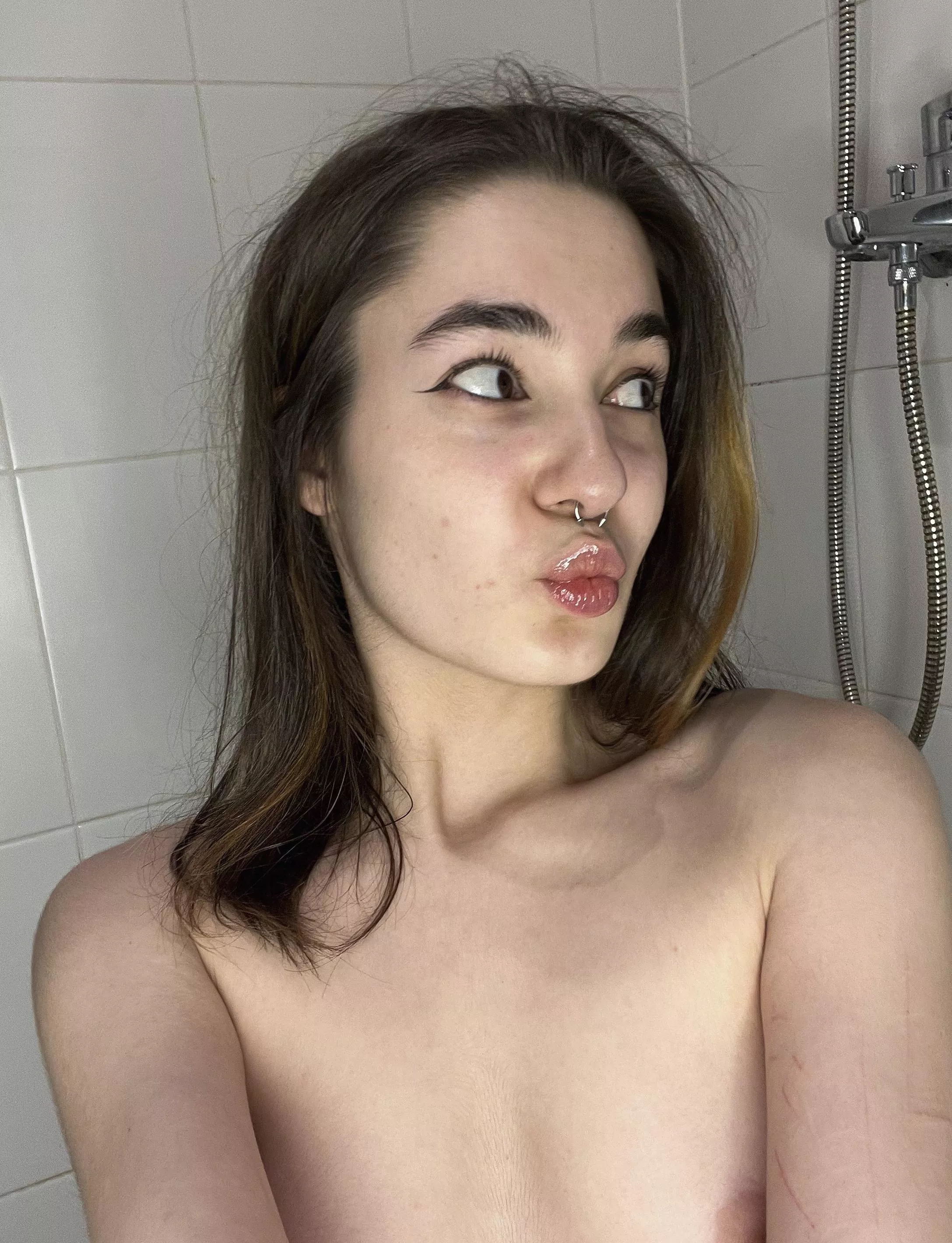 I’d like to do this on your face...may i? 😈