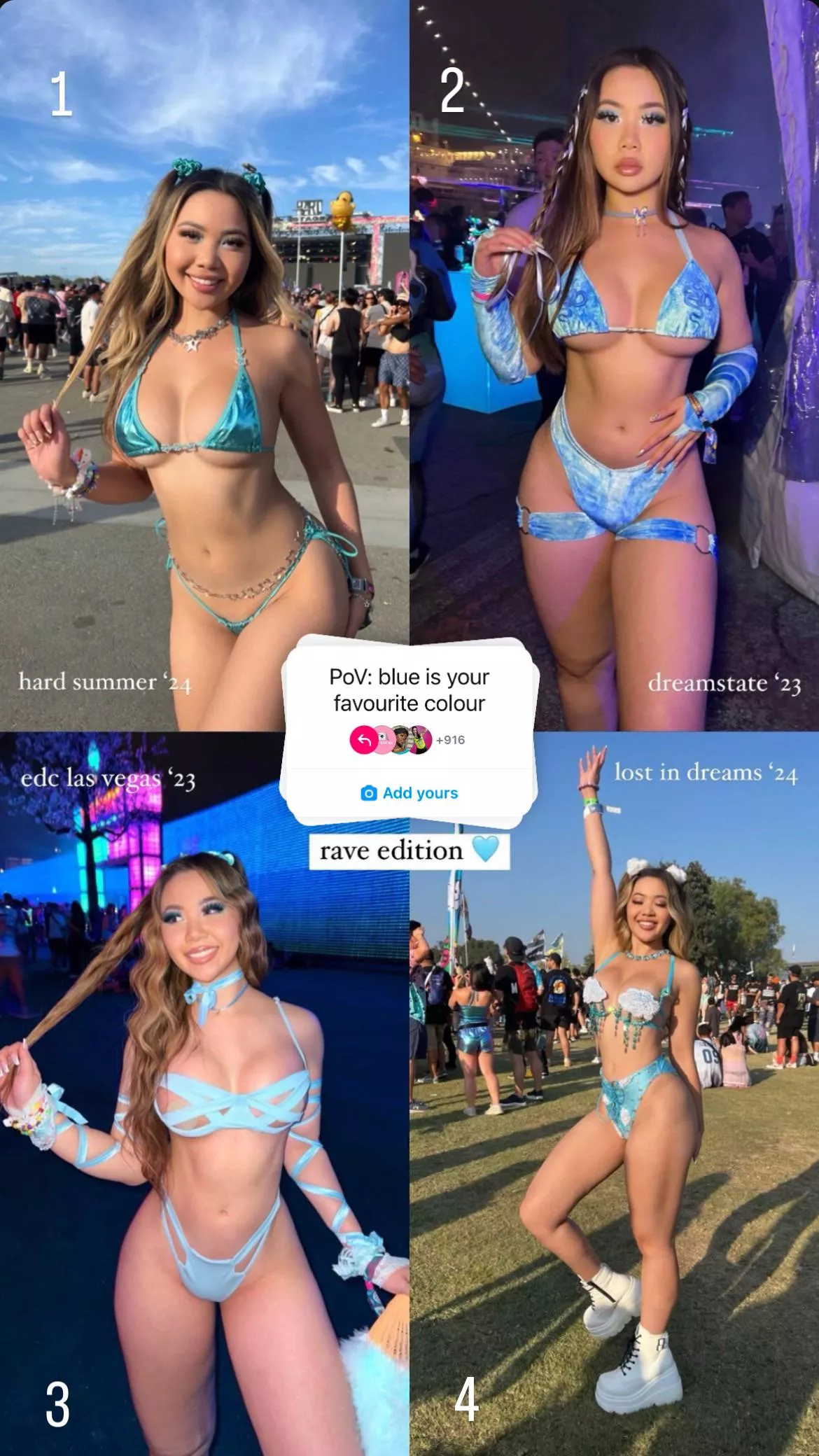 which outfit order would you fuck me in? 1-4