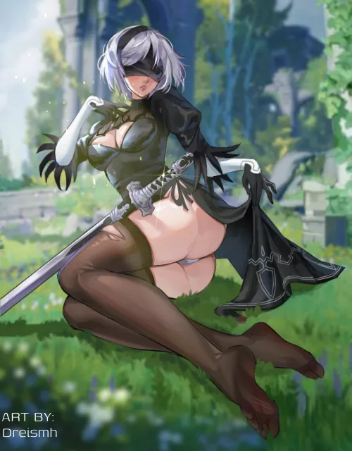 2B fanart (by me)