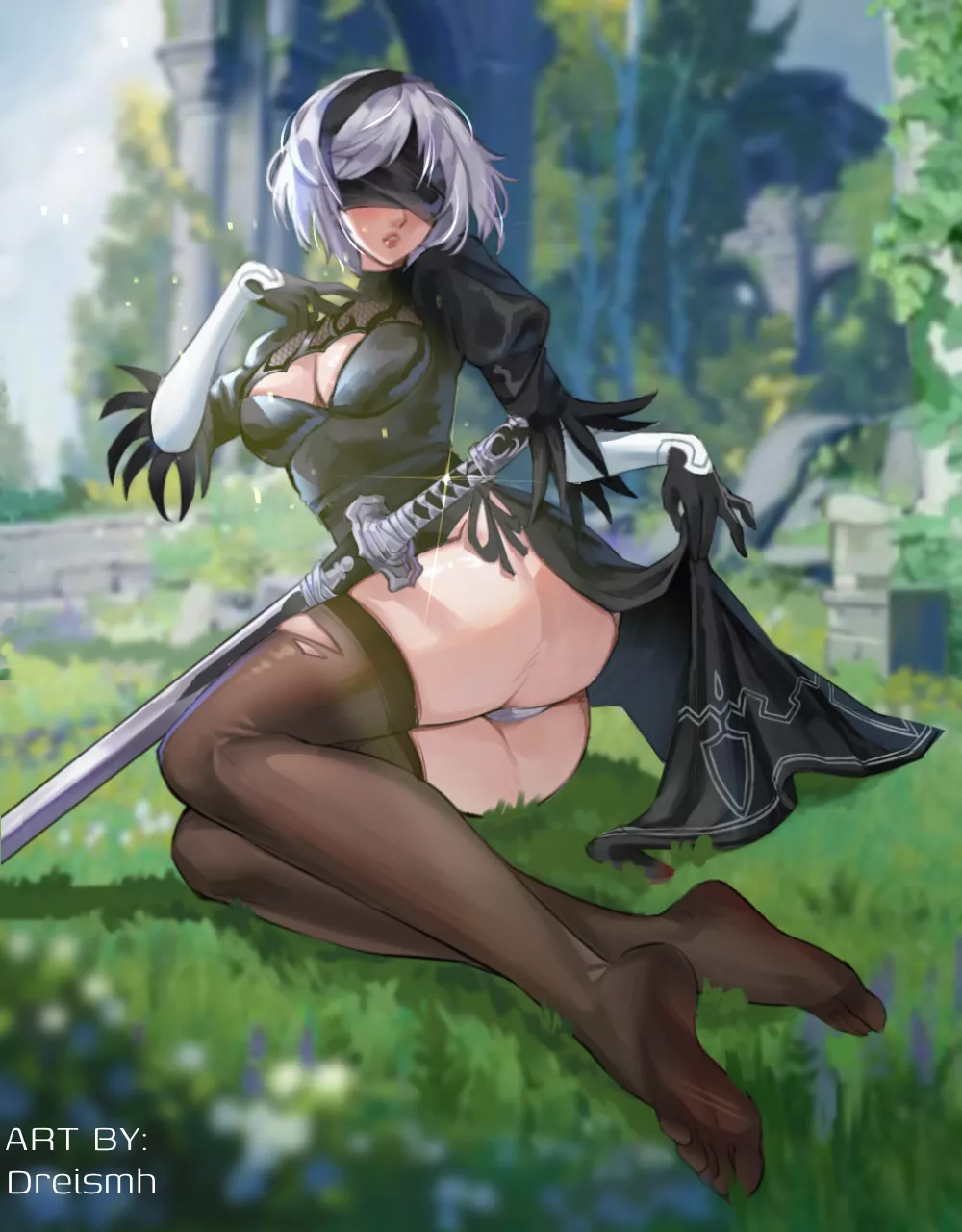 2B fanart (by me)