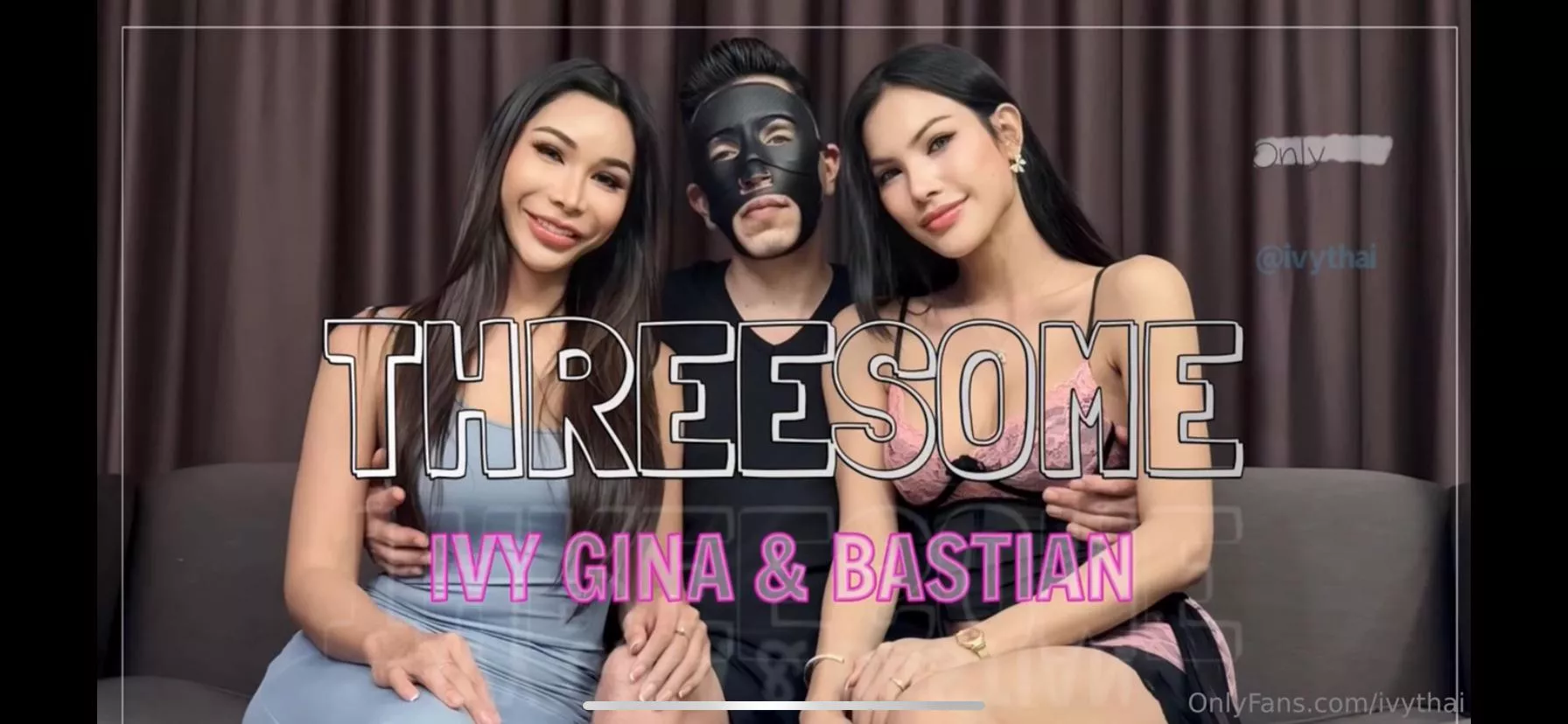 Anyone help I need to find out who the ladyboy on the right is( this is from a video from ivythai’s onlyfans) please help 