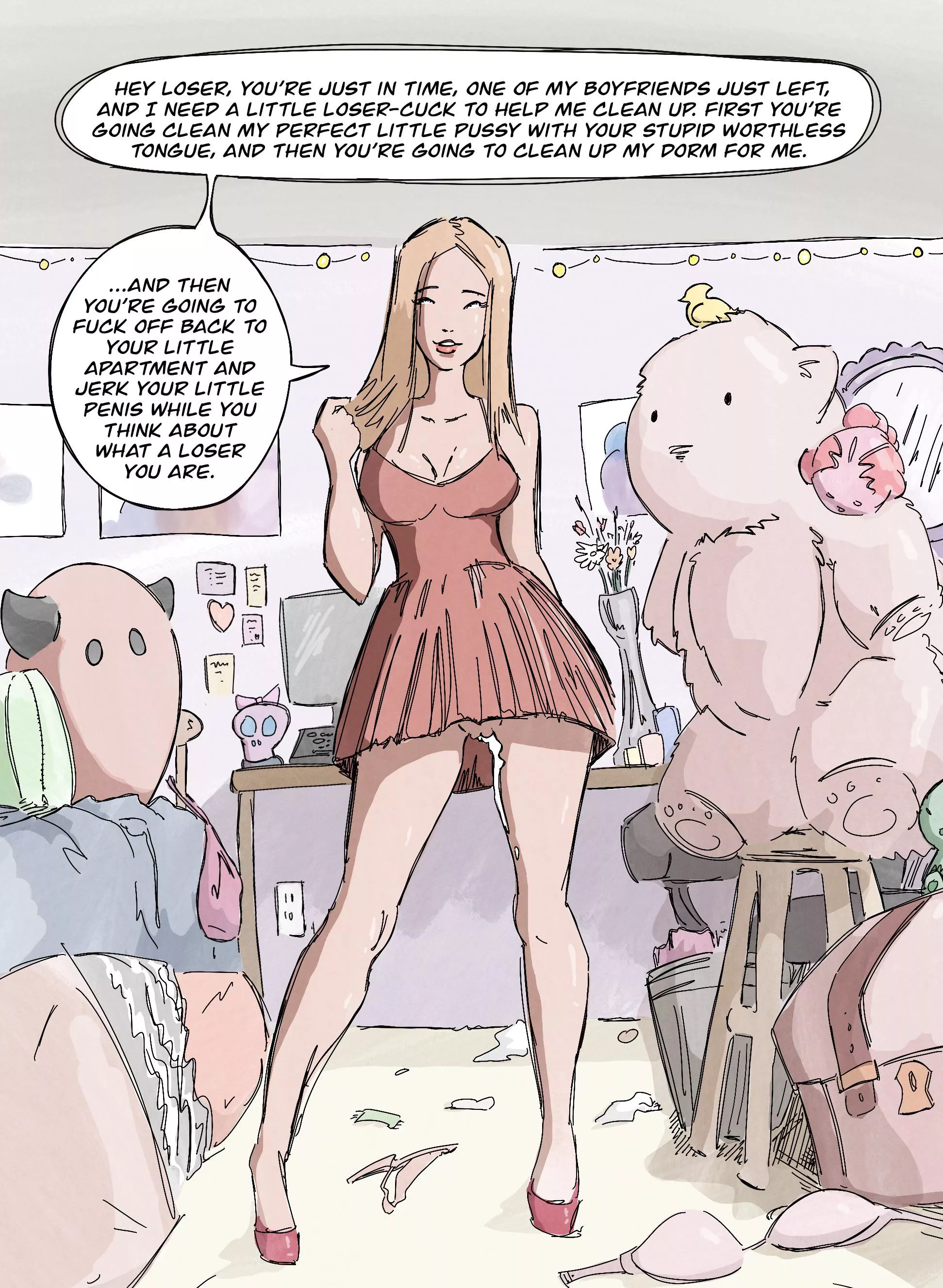 College cuckolding : )