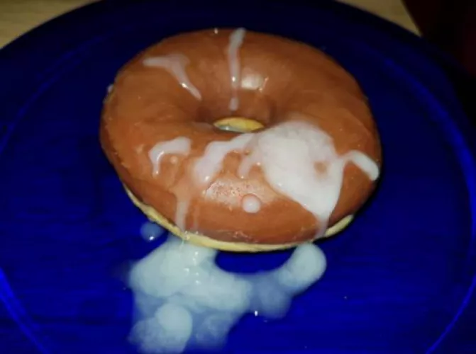 Cum on Donut 🍩 You should take a bite