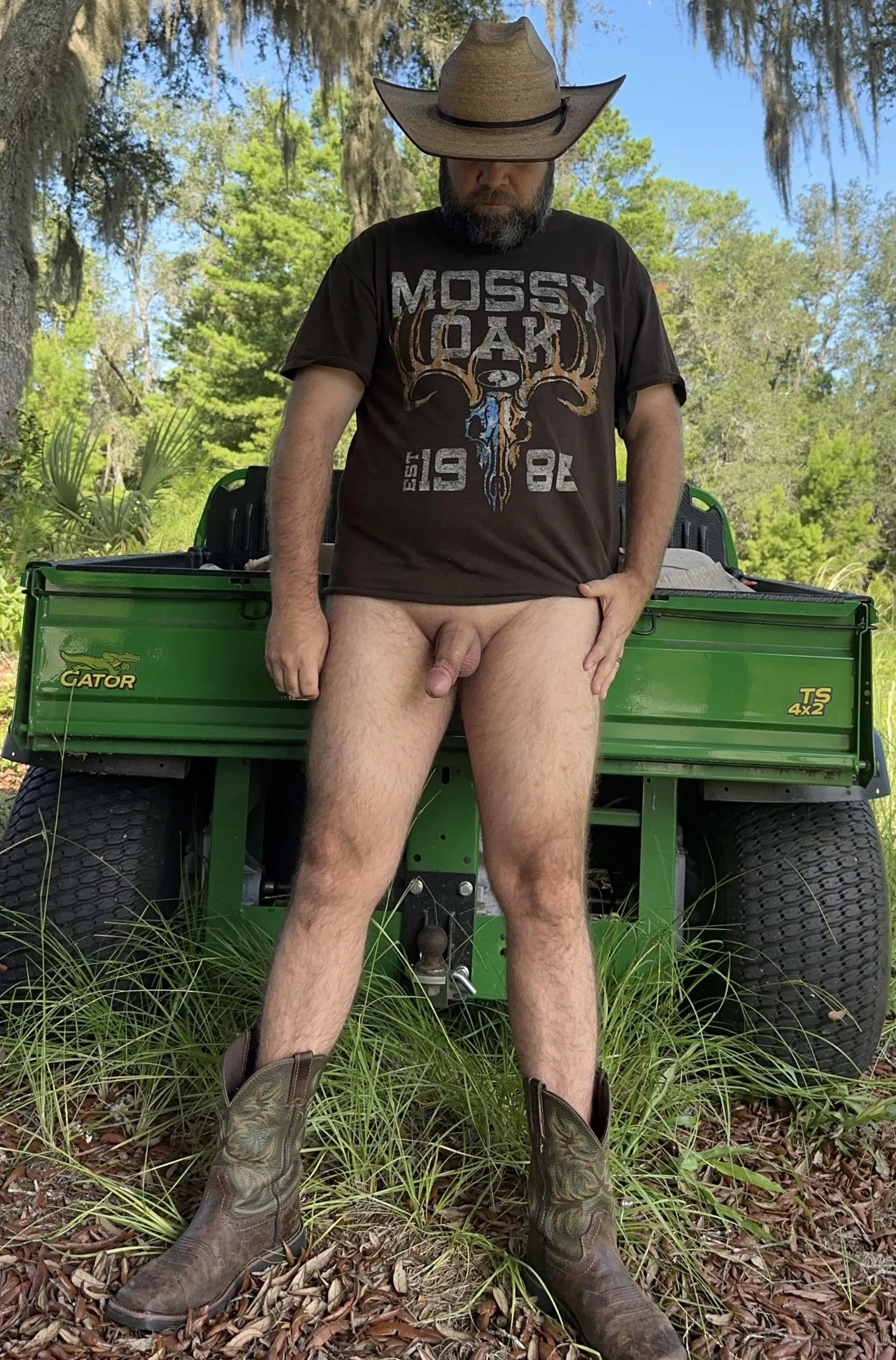 Daddy needs help in the ranch..