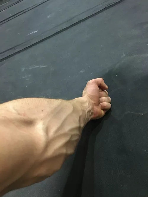 It feels like my veins are going to explode