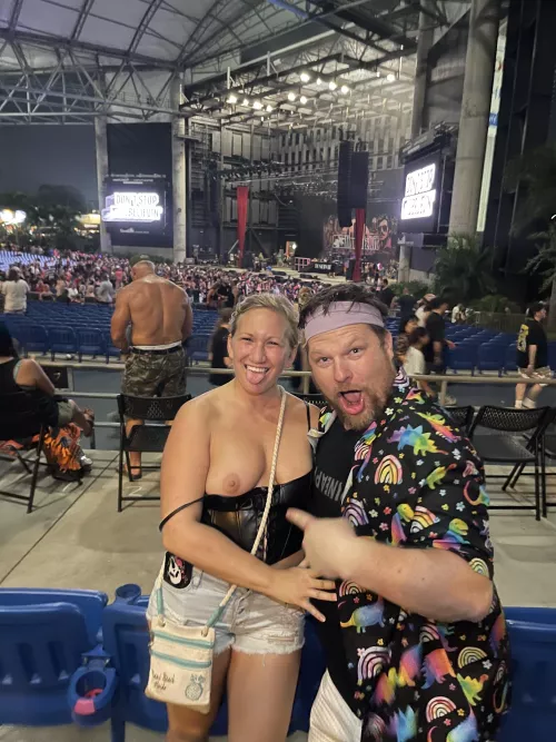 My husband loves asking strangers to take our picture 