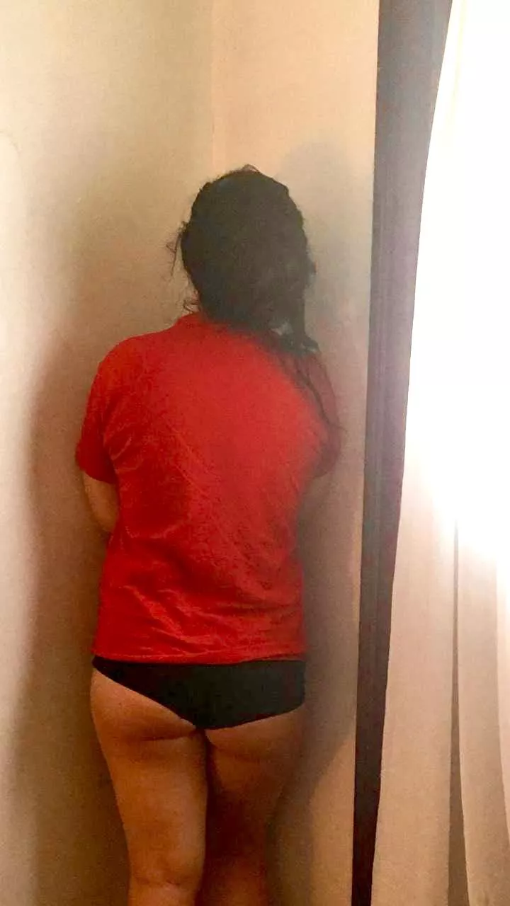 My panties may say granny, but my sassy attitude and nose in the corner for a time out says bratty young woman 😇😅