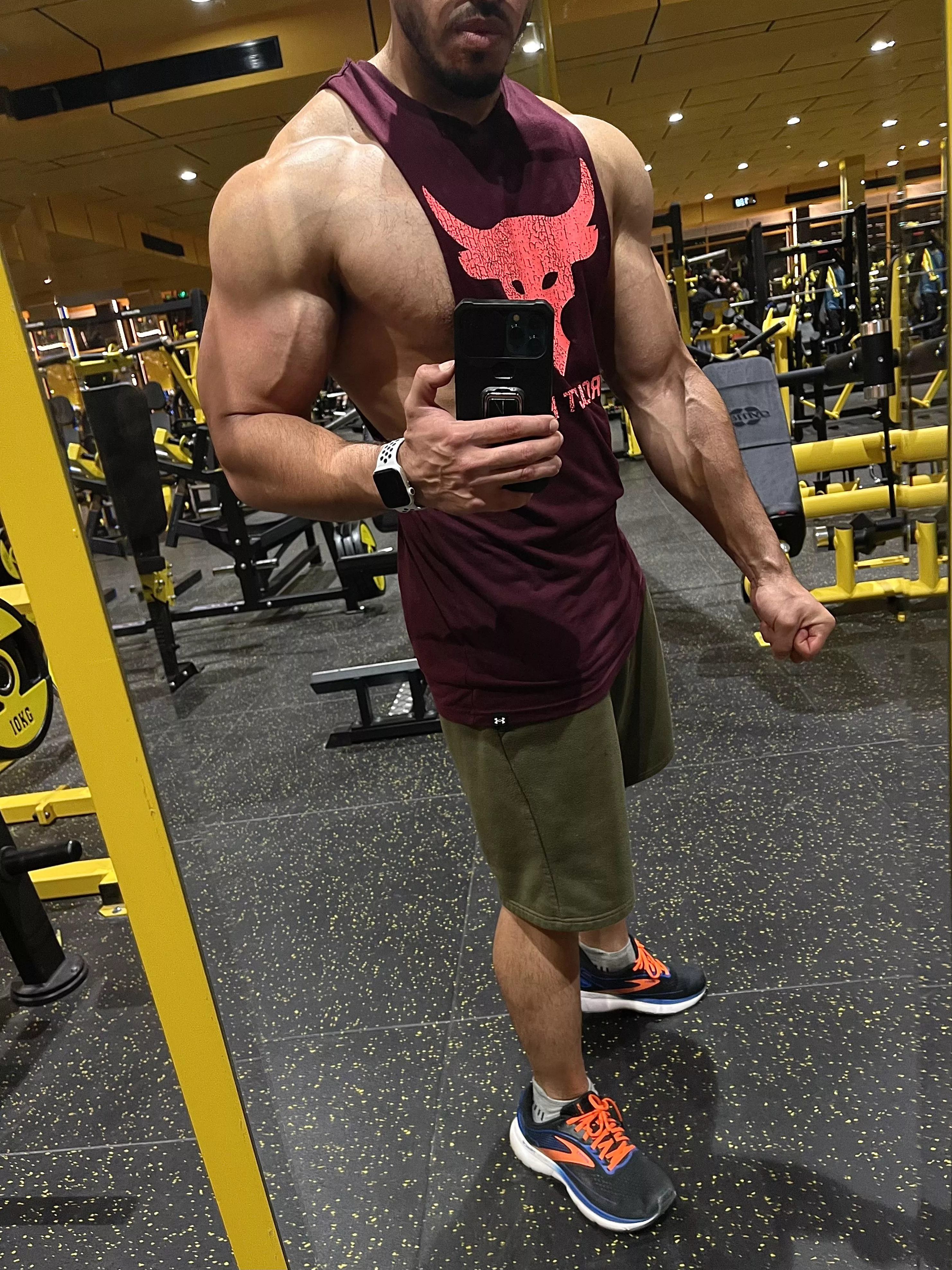 Pumped in all the right places after heavy pushing 👊