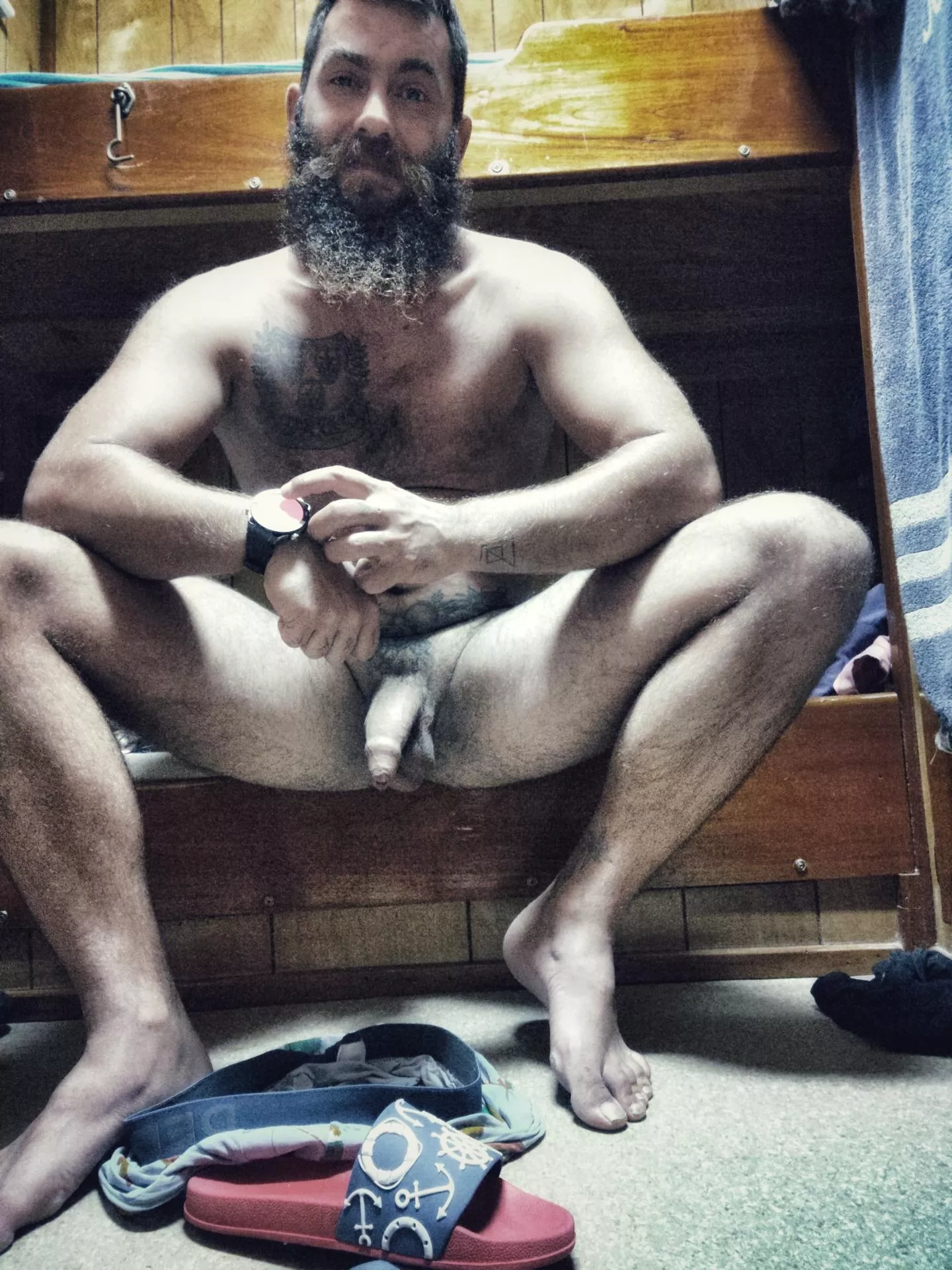 Roomate went home,nude time 