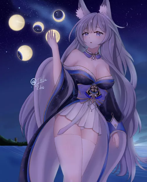 Shinano at night (Azur Lane)