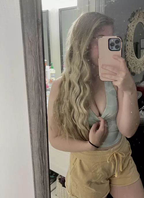 should i leave my hair down today?