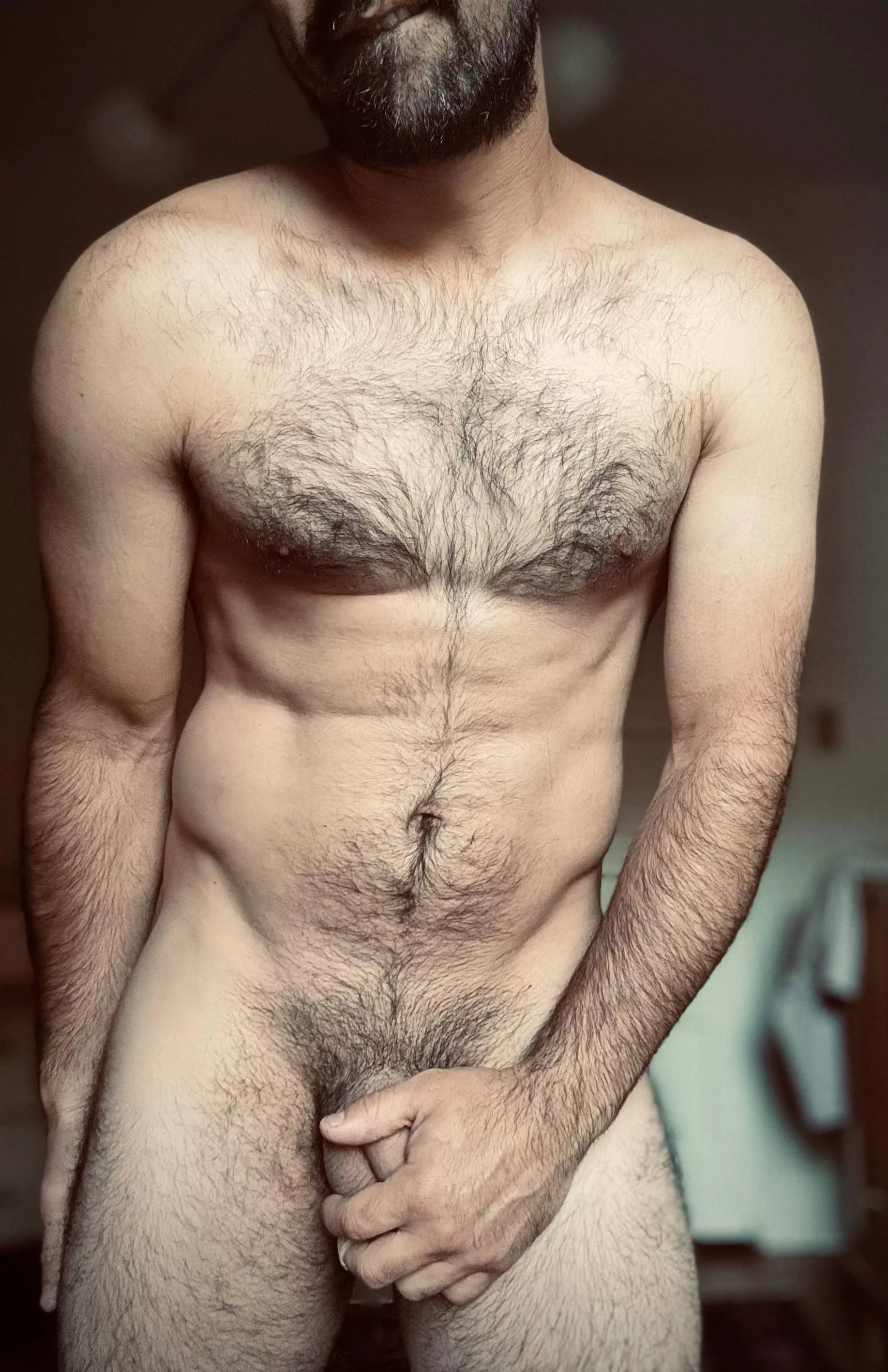 Showing off the V. Hiding the D. 