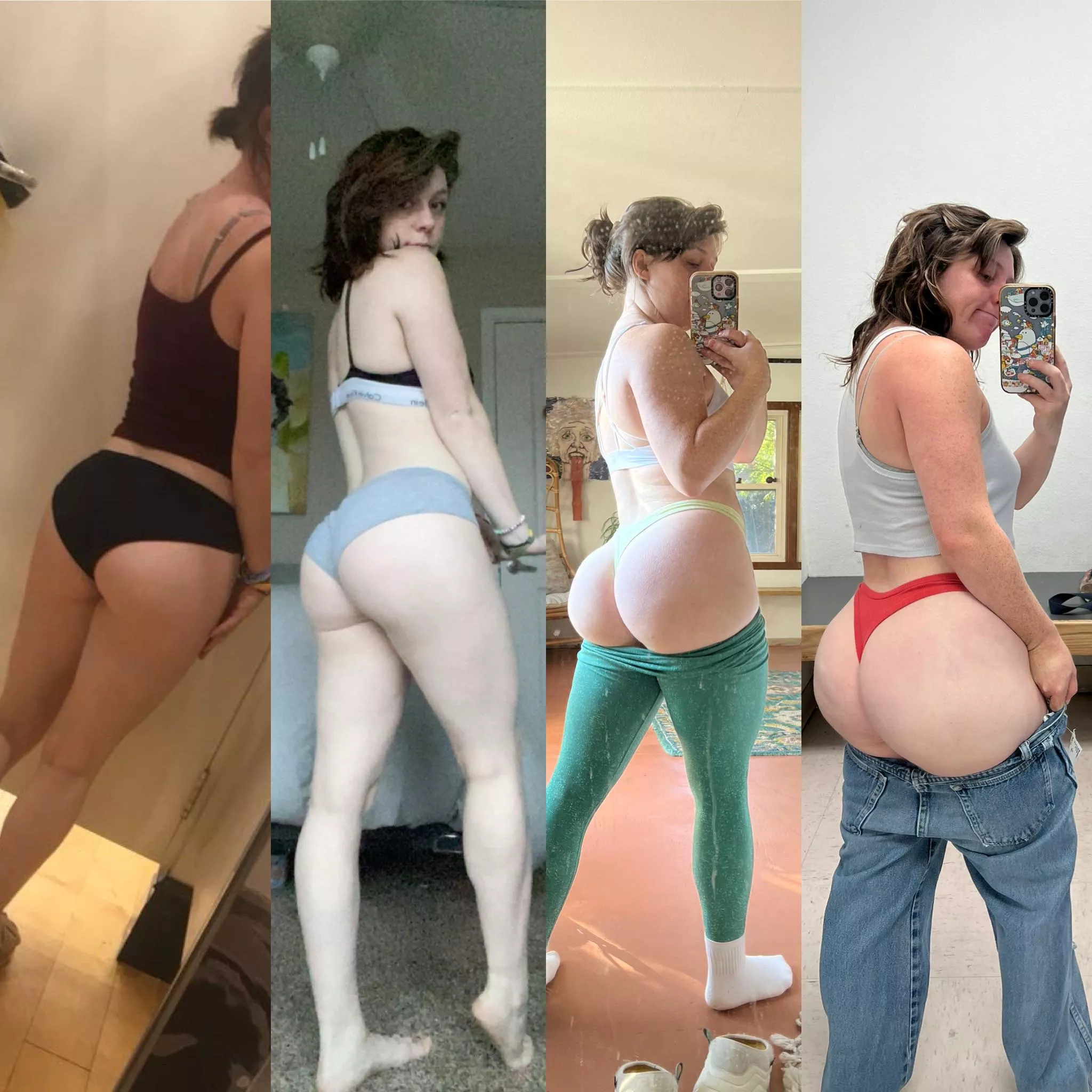 The evolution of my ass