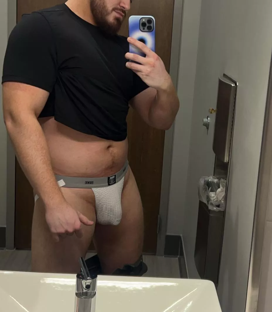 Wearing my jock to the office