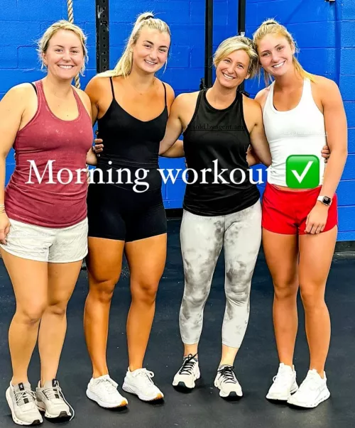 What order for ur workout 