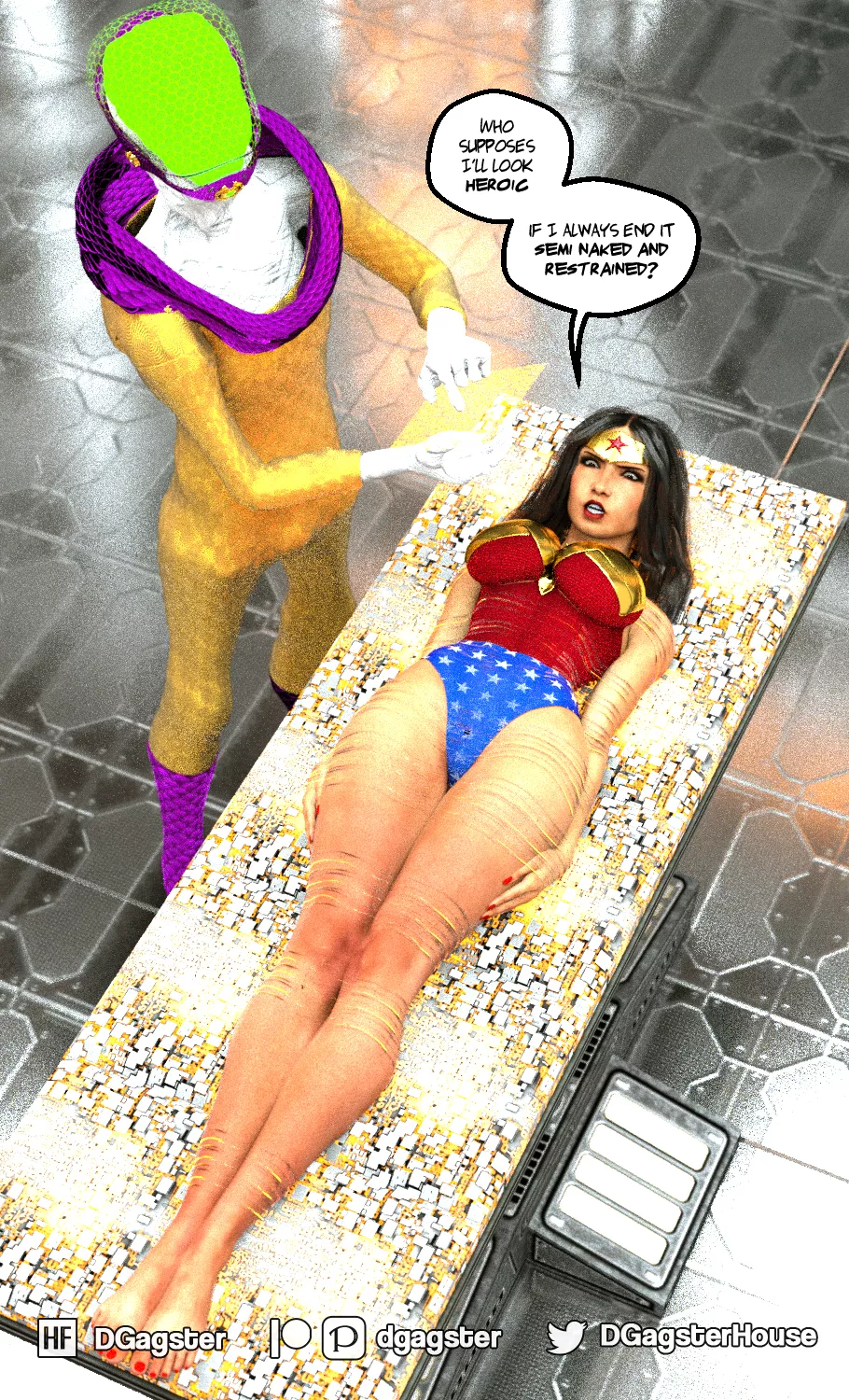 Wonder Paris isn't happy