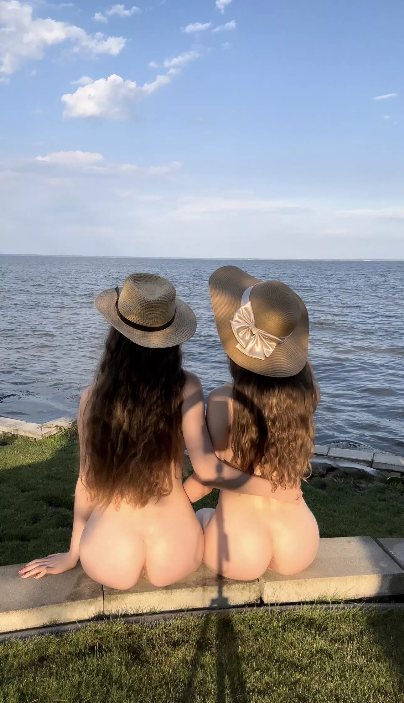 Would you watch the sunset with us and then fuck in the moonlight?