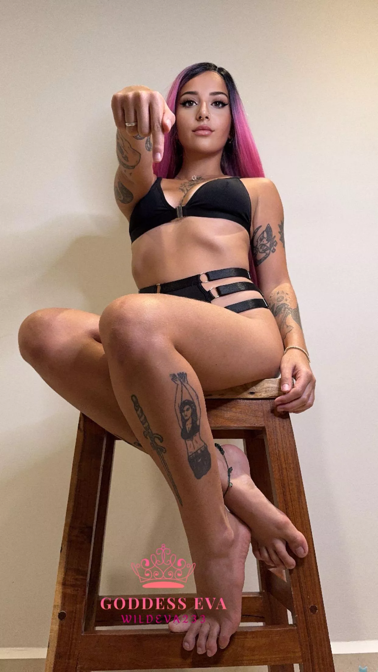 You are going to end up always here, on your knees for me