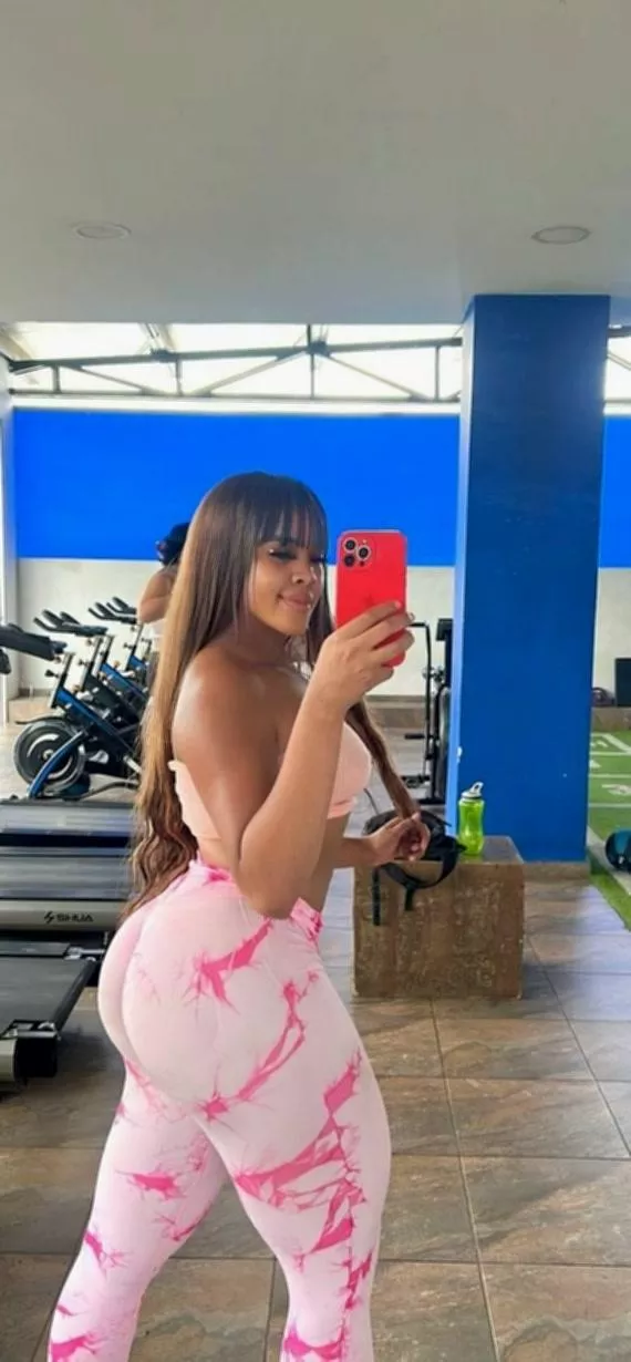 You are looking at my huge ass without saying Hi? That's rude [F]